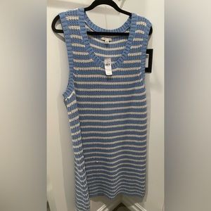 NWT American Eagle Chunky Striped Sweater Swimsuit Cover Up Dress